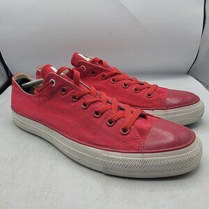 Converse All Star Mens 13 Red Sneaker Shoes Casual Walking Outdoors 122004F